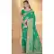 Sea Green Art Silk Printed Traditional Party Wear Saree - 11417200723