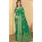 Art Silk Weaving Work Party Wear Designer Saree In Green - 11418200725