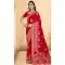 Art Silk Weaving Work Party Wear Designer Saree In Red - 11418200726