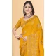 Art Silk Weaving Work Party Wear Designer Saree In Yellow - 11418200727