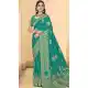 Art Silk Weaving Work Party Wear Designer Saree In Sea Green - 11418200728