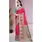 Rani Pink Art Silk Weaving Work Party Wear Saree - 11460201006