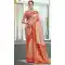Peach Art Silk Weaving Work Designer Party  Wear Saree  - 11463201025