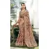 Georgette Printed Party Wear Designer Plus Size Saree In Multi Color - 11538201559