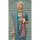 Firozi Blue Banarasi Silk Weaving Work Party Wear Saree - 11540201569