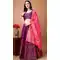 Purple Silk Jacquard Work Casual Party Wear Lehenga Choli  - 11564201700