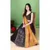 Multi Color Silk Jacquard Work Casual Party Wear Plus Size Lehenga Choli  - 11564201701