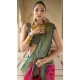 Banarasi Silk Weaving Work Party Wear Saree In Rani Pink - 11576201771