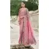 Multi Color Tissue Silk Embroidery Butti Work Wedding Wear Plus Size Saree - 11615202171