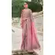 Multi Color Tissue Silk Embroidery Butti Work Wedding Wear Saree - 11615202171
