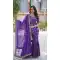 Georgette Jacquard Work Party Wear Sharara Suit In Purple - 11624202202