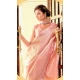 Pink Kanchivaram Silk Zari Weaving Work Party Wear Saree - 11626202206