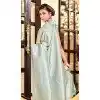 Sky Blue Kanchivaram Silk Zari Weaving Work Party Wear Plus Size Saree - 11626202210