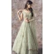 Net Embroidery Work Party Wear Lehenga Choli In Light Green - 11671202449