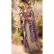 Banarasi Zari Tissue Weaving Work Designer Wear Saree In Purple - 11603202094