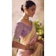 Light Lavender Banarasi Zari Tissue Weaving Work Designer Wear Saree - 11603202098