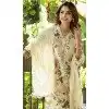 Cotton Printed Work Party Wear Plus Size Salwar Suit In Cream - 11724202768