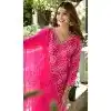 Cotton Printed Work Party Wear Plus Size Salwar Suit In Pink - 11724202772