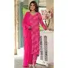 Cotton Printed Work Party Wear Plus Size Salwar Suit In Pink - 11724202772