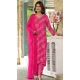 Cotton Printed Work Party Wear Salwar Suit In Pink - 11724202772