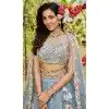 Net Sequance Embroidery Work Designer Plus Size Lehenga Choli in Blue -1519245344534