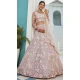 Tissue Silk Sequence Embroidery Work Designer Lehenga Choli in Grey -1519245344541