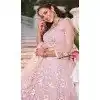 Pink Satin Silk Sequence Embroidery Work Designer Plus Size Lehenga Choli -1519245344543