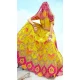 Silk Embroidery Stone Work Wedding Wear Lehenga Choli in Yellow -1550066146614