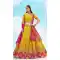 Silk Embroidery Stone Work Wedding Wear Lehenga Choli in Yellow -1550066146614