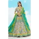 Silk Embroidery Stone Work Wedding Wear Lehenga Choli in Grey -1550066146616