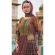 Muti Color Silk Printed Party Wear Readymade Designer Gown With Dupatta - 11738202835