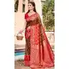 Brown Silk Weaving Work Traditional Wear Plus Size Saree - 11741202856