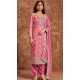 Dola Silk Sequins Work Pakistani Style Salwar Kameez In Pink - 116612202392