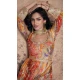 Beige Georgette Floral Print Work Party Wear Anarkali Suit - 11701202613