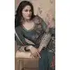 Multi Color Georgette Floral Print Work Party Wear Plus Size Anarkali Suit - 11701202615