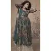 Multi Color Georgette Floral Print Work Party Wear Plus Size Anarkali Suit - 11701202615