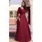 Maroon Georgette Embroidery Work Party Wear Anarkali Suit - 11729202788