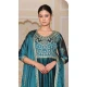 Rama Rangoli Silk Embroidery Work Party Wear Anarkali Suit - 11729202793