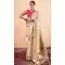 Cream Paithani Silk Print Work Party Wear Saree - 11779203138