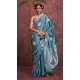 Pure Satin Weaving Work Party Wear Saree In Rama Blue - 11782203165