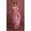 Pure Satin Weaving Work Party Wear Plus Size Saree In Pink - 11782203167