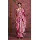 Pure Satin Weaving Work Party Wear Saree In Pink - 11782203167