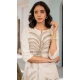 Cotton Floral Print Party Wear Readymade Kurta With Bottom In Cream - 11767203022