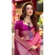 Pink Banarasi Silk Weaving Work Party Wear Saree - 11856203607