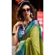 Green Banarasi Silk Weaving Work Party Wear Saree - 11856203611