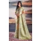 Satin Weaving Work Party Wear Saree In Light Green - 11863203652