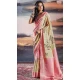 Satin Weaving Work Party Wear Saree In Beige - 11863203655