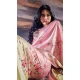 Satin Weaving Work Party Wear Saree In Pink - 11863203657