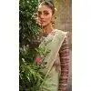 Linen Tissue Printed Party Wear Designer Plus Size Saree In Pista Green - 11868203688
