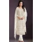 White Chinon Embroidery Work Casual Wear Salwar Kameez - 11885203766